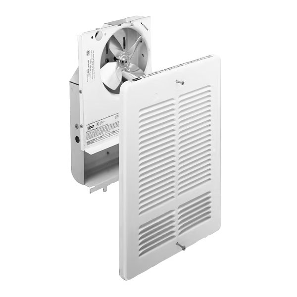 W Wall Heater 208V 1500-750W Interior W/Sp Stat & Grill White, King Electric, Mfr#: W2015-I-T-W